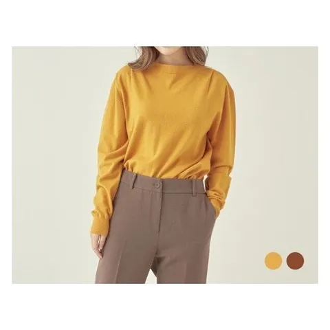 클라비스 클라비스]어깨 턱 편한 풀오버(CVKRA4T09M).