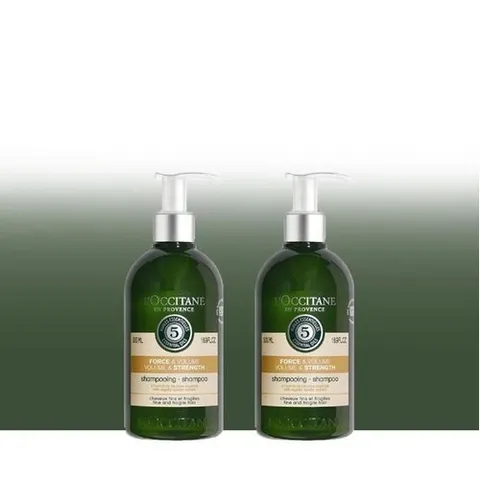 셀러허브 1 록시땅샴푸 볼륨앤스트렝스 500ml 2개 / SN