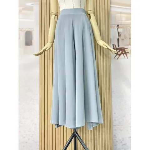 패션플러스 [스타일리쉬바이피클] 허리 밴딩 쉬폰 빅 와이드 바지 SBC3PT04JB1