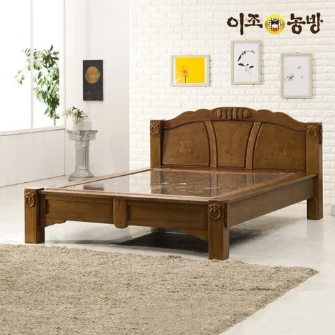 이조농방 칠보석판재 퀸침대 수정