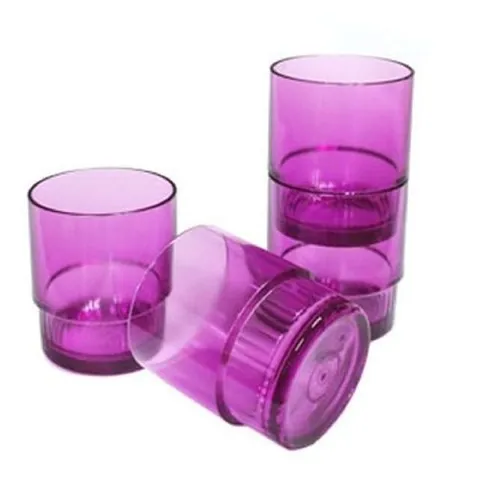 셀러허브 1 [XBKKH989_48]타파웨어 디럭스 크리스탈 물컵 300ml 4개입