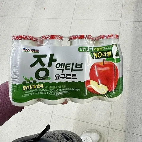 셀러허브 식품 파스퇴르 장 액티브 요구르트 145ml x 8개 aP0037_0699