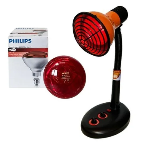 셀러허브 패션 [JHQSR9CR_52CL]전구 적외선 조사기 1P 가정용 온열 국산