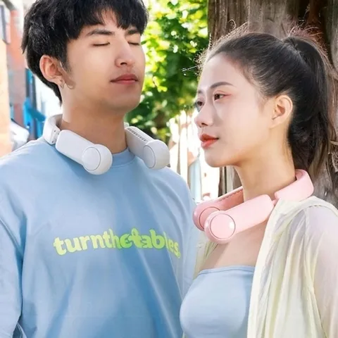 패션플러스 [HS라이프] 선풍기 써큘레이터 냉풍기 베르 목걸이 USB타입 3color 넥밴드