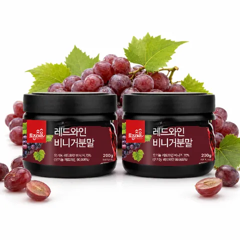 토종마을 스페인산 레드와인비니거 분말 200g X 2개 물에 타먹는 대용량_P435344254