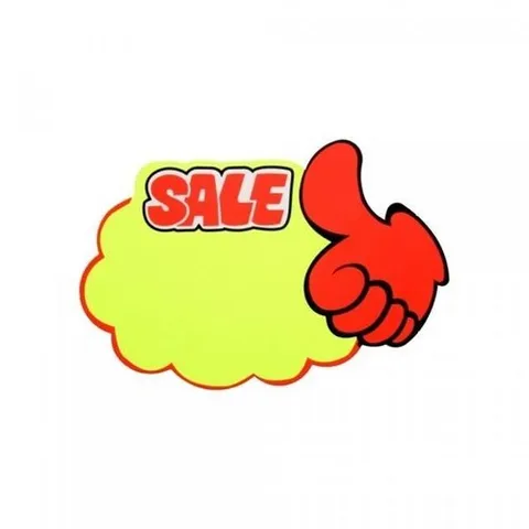 기타 고품질 상품홍보 구름 엄지손 쇼카드 (5개입) 4048 쇼카드 엄지손 가격표 POP쇼카드 가격표시 WFH2KN5