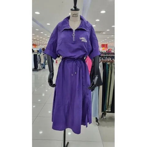 르니앤맥코이 집업허리밴딩원피스US