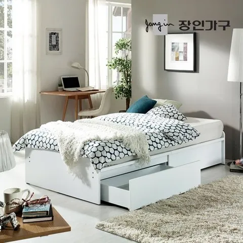 장인가구 리소 서랍 평상침대 S 라텍폼스7존독립