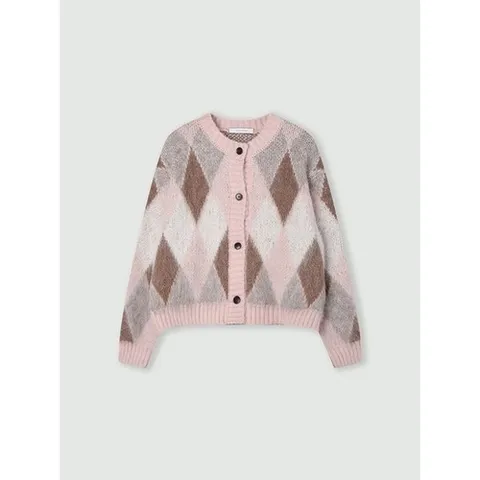 코인코즈 빅 아가일 라운드 가디건CD5WD612_P409799929