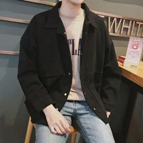 패션플러스 [셀럽하우스] 남성 BZYE4134 인기 깔끔한 봄 패션 감성 스타일 가벼운 외투