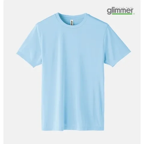 패션플러스 [펄스 오리진] [루페코리아] 글리머 프린트스타 라이트 드라이 쿨티 반팔티 라이트블루