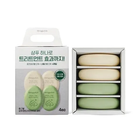 셀러허브 1 [동구밭] 코 스트코 동구밭 샴푸 트리트먼트 바 100g 4개 샴푸바 샴푸비누 (30550660)