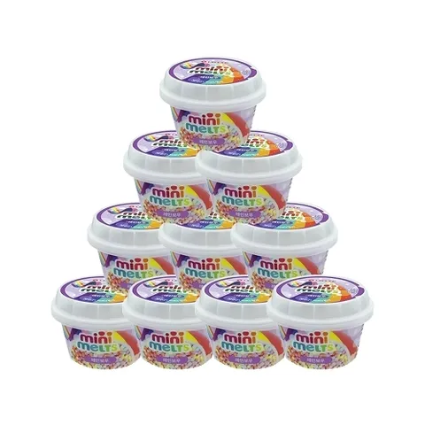 롯데웰푸드 미니멜츠 구슬아이스크림 레인보우 50g X10개