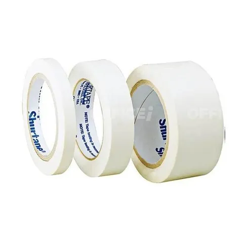 셀러허브 패션 [JHQRV90P_4A]백색 테이프 24mm 제본 마스킹테이프