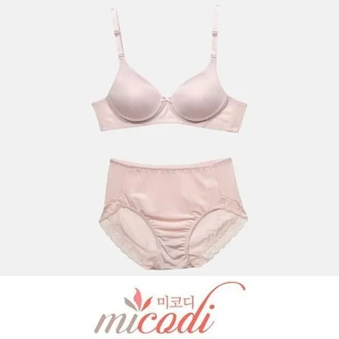 셀러허브 1 [RGL6P82R]미코디 풍기인견 풀컵 B컵 브라팬티 속옷세트