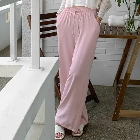 브이와이 VY] 여자 여름 산책 일자핏 팬츠WP3154017489270588847