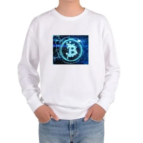 셀러허브 1 [HYIJPS3N_4B]맨투맨 가족티 전사이즈 비트코인 알