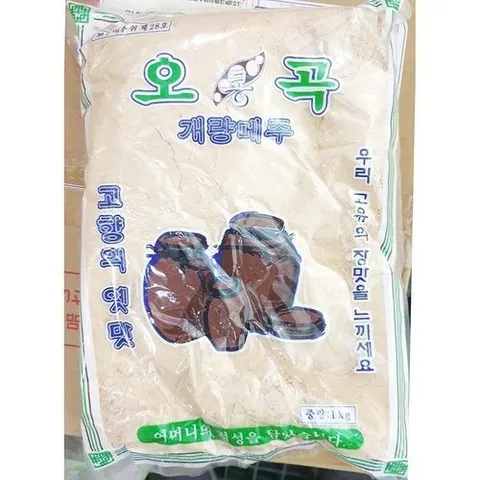 셀러허브 패션 [JHN434U8_52ER]메주 가루 분말 파우더 (오곡 수입 1k)