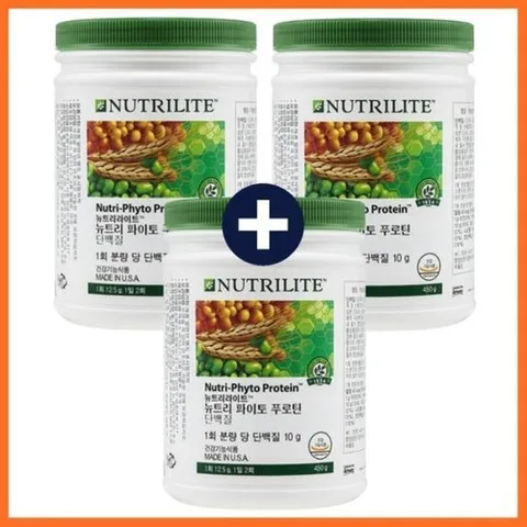 패션플러스 [암웨이] [암웨이] 암웨이 프로틴 뉴트리 파이토 푸로틴 450g 2 1 (총3개) (10950886)