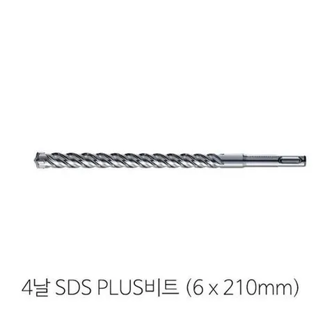 셀러허브 1 [XB6I3NK9_55]콘크리트비트 4날 PLUS(6mm 210mm)비트