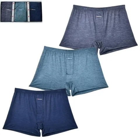 패션플러스 [주식회사 브이와이남성] [VY] 남자 소재 3매입 소프트 스퀘어 인견 SS 팬티