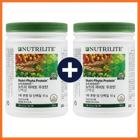 패션플러스 [암웨이] [암웨이] 암웨이 프로틴 뉴트리 파이토 푸로틴 450g 1 1 (총2개) (10950885)