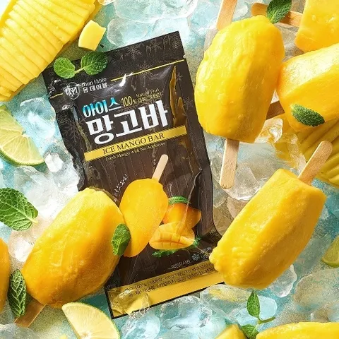 몽테이블 아이스 망고바 60g x 40팩
