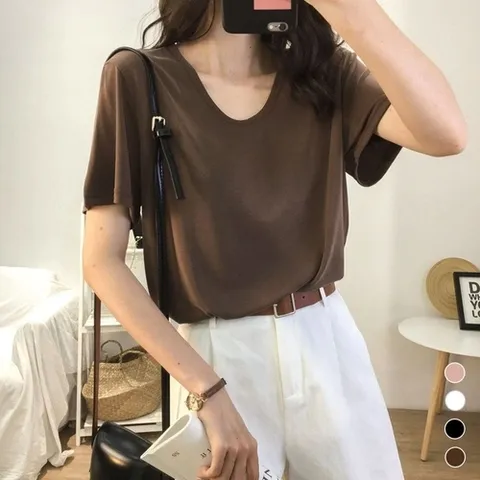 기타 유넥 루즈핏 반팔 티셔츠 (KYR-WC03DEC)