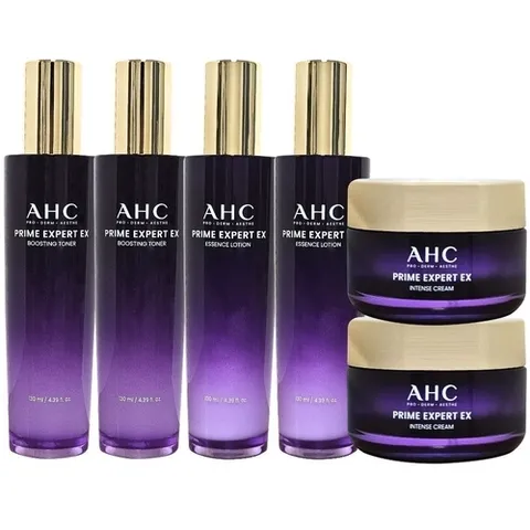 AHC AHC 기초 3종 세트 프라임 엑스퍼트 EX 스킨2개 로션2개 크림2개 2025 NEW