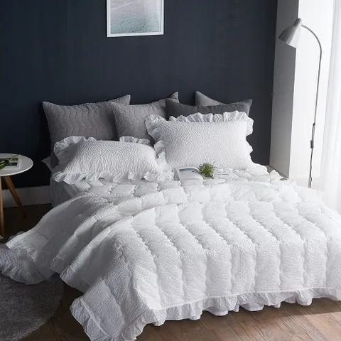 숨결 컴포트 리플 아사 여름 이불베개 세트 Q