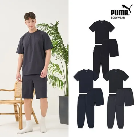 푸마 남성 반팔+반바지+긴바지 세트 3컬러 택1