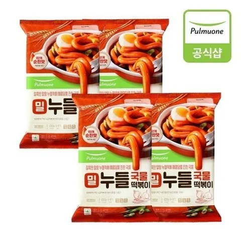 풀무원 풀무원] 밀누들 국물떡볶이423g 4개(8인)17838305587762