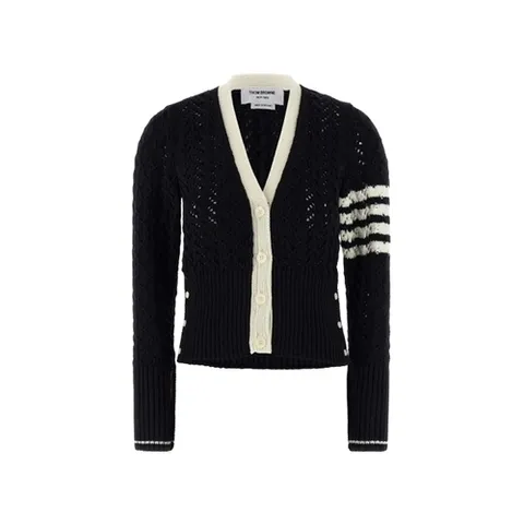 톰브라운 케이블 포인텔 가디건 네이비 여성 FKC675A Y1024 415