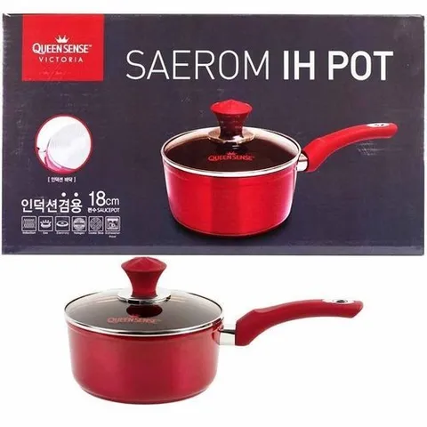 셀러허브 1 세신퀸센스 빅토리아 새롬 IH 한손잡이냄비 18cm