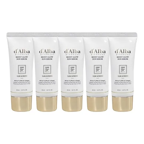달바 달바 모이스트 글로우 선세럼 30ml 5개
