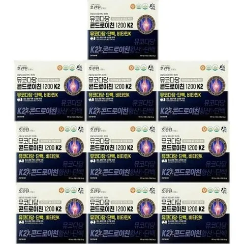 기타브랜드 호관원 뮤코다당 콘드로이친1200 K2 45정2개입 10박스_P408393909