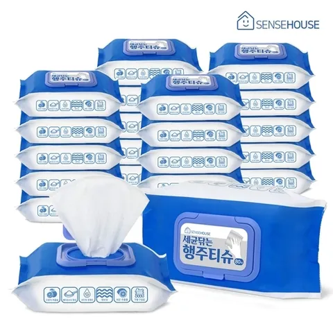 기타 [센스하우스] 세균닦는 행주티슈 20팩(CN7870)