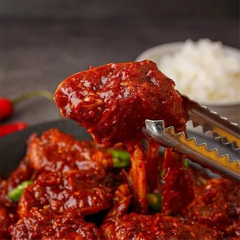 자연맛남 [산지직송] 먹기편한 한입 쏙 양념게장 1kg