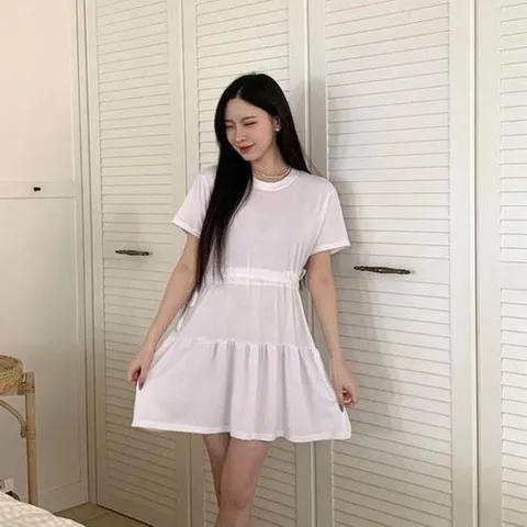 셀러허브 패션 [라일리여성의류] Rly 여성 캉캉 쉬폰 휴양지 트위드 나리하 데님 여