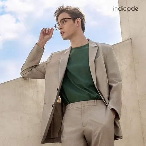 인디코드 (카키그레이100)남성 썸머 퍼펙트 에어 수트 2종
