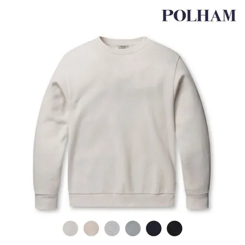 폴햄 폴햄] 남성 플리스 솔리드 맨투맨PHD4TR3330