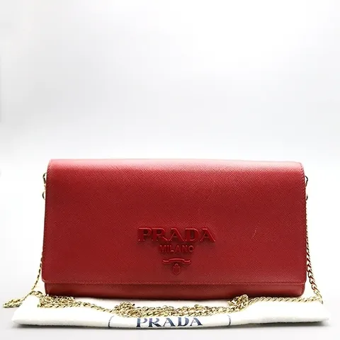 프라다 고이비토 중고명품 Prada(프라다)  WOC 클러치 겸 체인 크로스백