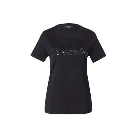 MAX MARA 25SS 벨로 VELLO 스팽글 로고 티셔츠 2515971051 004