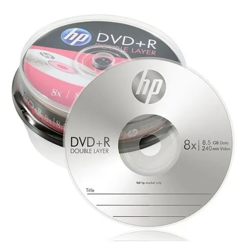 기타 고품질 HP Media DVD R DL (10p 케익 케이스) Media DVD DL 10p WFQ64YT