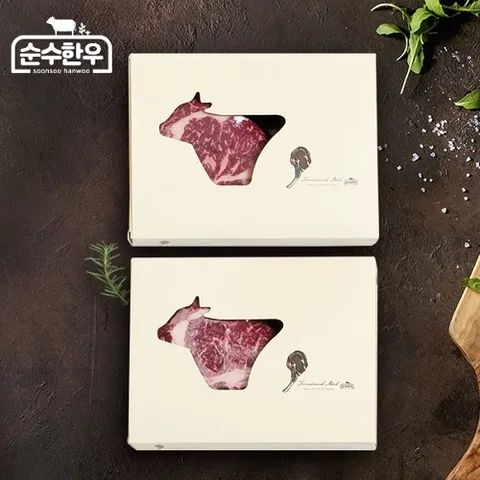 순수한우 1등급 국내산 냉장 토마호크 선물세트(토마호크 500g x2팩/총 1kg)