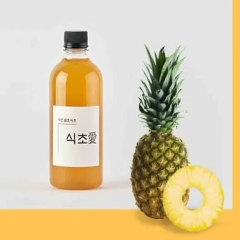 셀러허브 1 자연발효 수제 파인애플 식초 500ml 과일 천연 음용