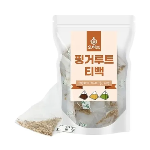 오허브 핑거루트 핑거루트차 삼각차티백차 핑크루트 100개_P314688976