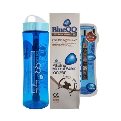 기타 블루큐큐텀블러700ml 알칼리수 미네랄워터 여행용-W39952C