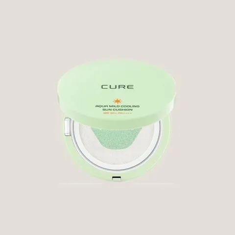 셀러허브 식품 [엘루맘] 큐어 아쿠아 마일드 쿨링 선쿠션 25g 2개