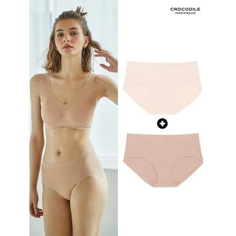 크로커다일 라이크라 쉘론 몰드부착 감탄팬티 1+1 택1_P353009354